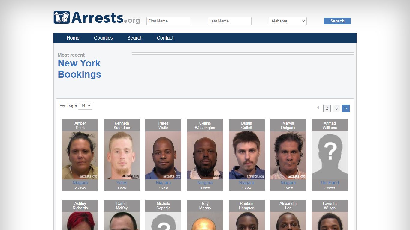 New York Arrests and Inmate Search